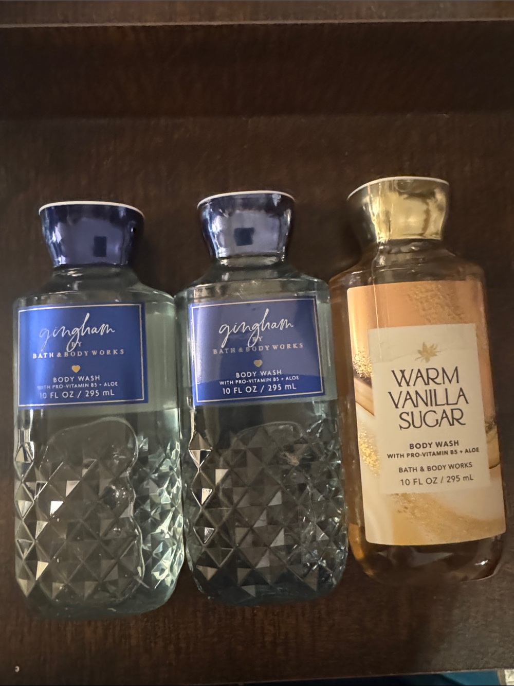 Buy 2 Get 1 Free Bath & Body Works Gingham & Warm Vanilla Sugar Body Washes -